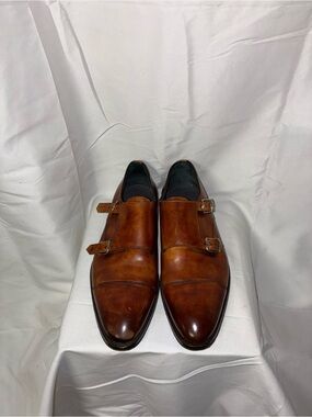 Men's Di Bianco Museum Calf Double Monk Strap